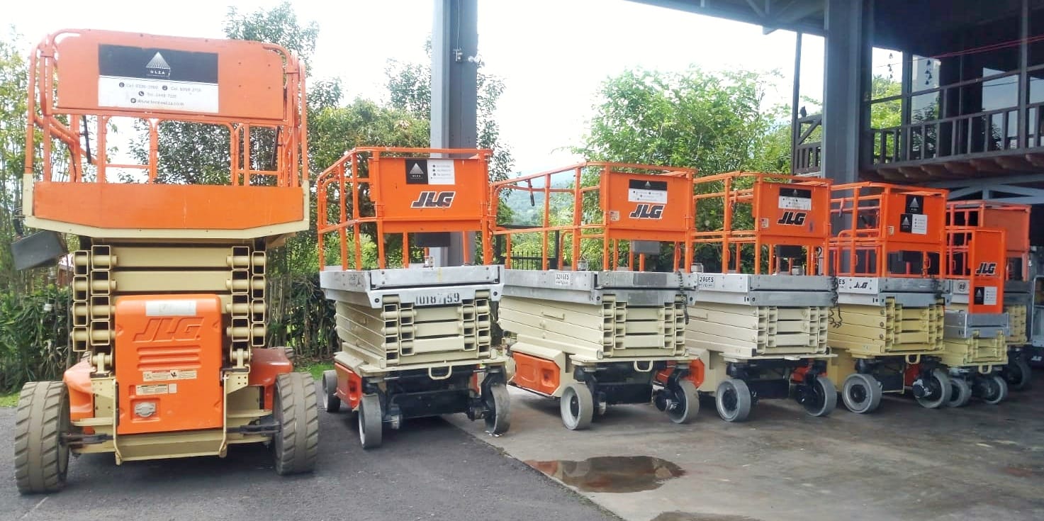 Plataforma elevadora para trabajos seguros en altura